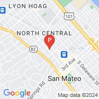 View Map of 136 N. San Mateo Drive,San Mateo,CA,94401